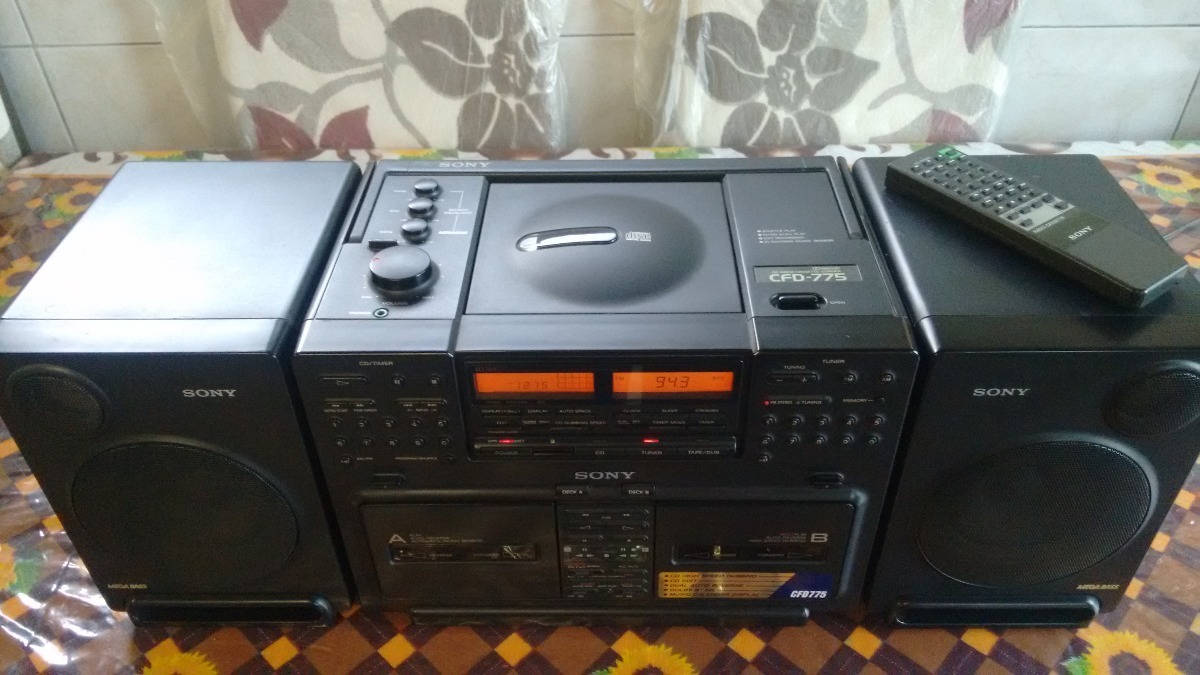 Rádio Sony Cfd 775 | Mercado Livre
