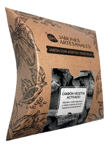 Jabón Artesanal Carbon Activado Blen
