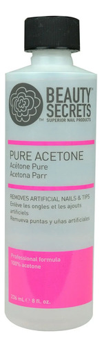 Acetona Pura Beauty Secrets Removedor De Uñas Artificiales