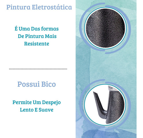 Bule E Chaleira Kit Com Infusor Chá Café Leite Em Alumínio