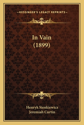 Libro In Vain (1899) - Sienkiewicz, Henryk K.