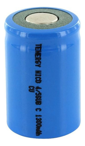 Bateria Pila Recargable 4/5 Sub C Tenergy 1.2v Ni-cd 1300mah