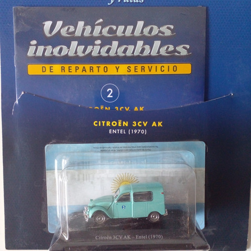 Revista + Auto Inolvidable De Reparto Y Servicio Citroen 3cv