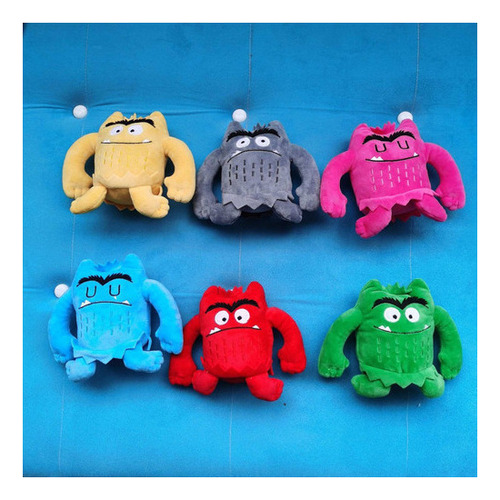 Muñeco De Peluche Pequeño Monstruo Emocionante De 6 Piezas