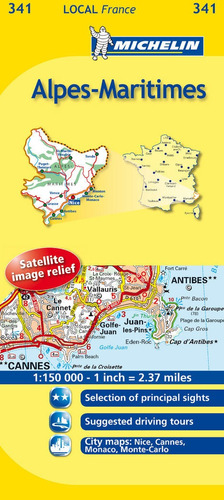 Mapa Local Alpes-maritimes - Varios Autores