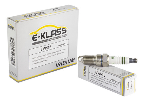 Vela De Ignição Iridium E-klass Blazer S10 4.3 V6 1996/2005