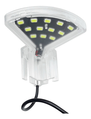 Luminaria Canto Led Soma M3 Transparente 5w Led Branco 127v