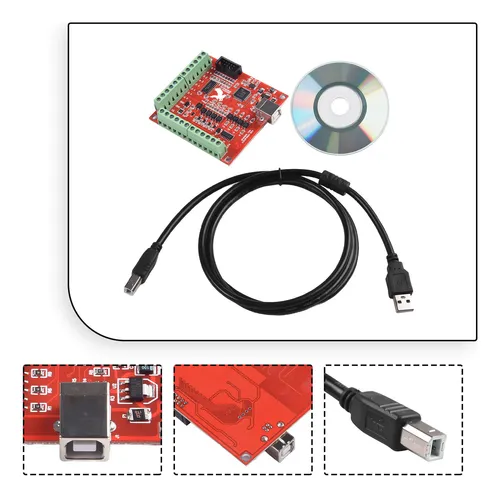 Tarjeta Controladora Mach 3 Usb Cnc Breakout Board