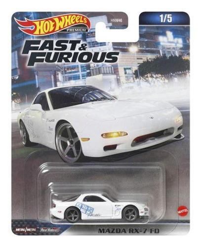 Hot Wheels Premium Velozes E Furiosos Mazda Rx-7 Fd