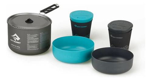 Set Cozinha Camping Alpha Pot Cozinha 2.1 Sea To Summit Cor Azul