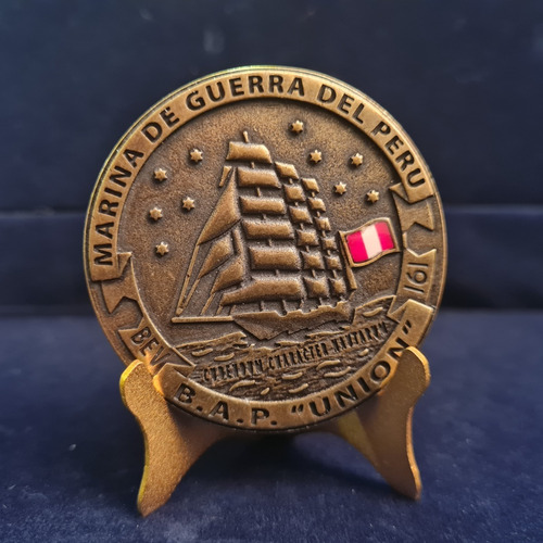 Moneda Naval Conmemorativa Del Bap Unión 