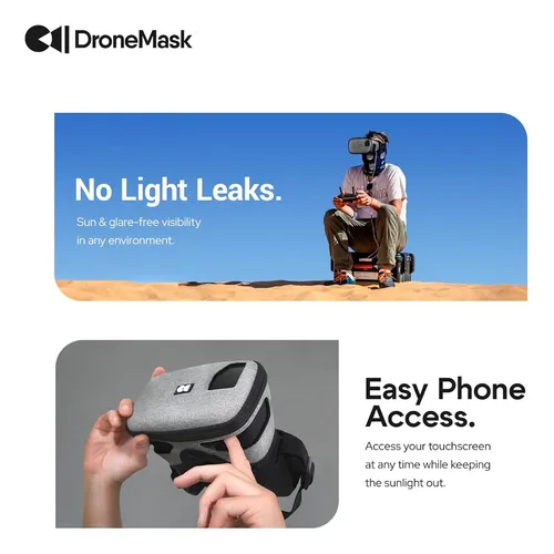 Dronemask Gafas Fpv Para Todos Los Drones Con Camara L