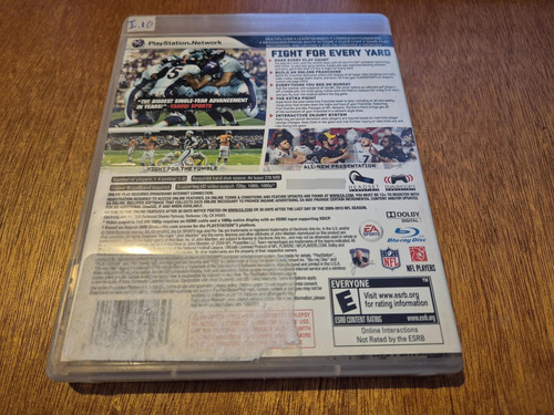 Madden Nfl 10 Ps3 (Reacondicionado)