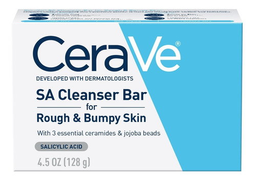 Cerave Barra Limpiadora Facial Con Acido Salicílico (usa)