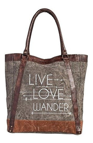 Mona B. Vivo Del Amor Bolsa De Wander Upcycled La Bolsa De A