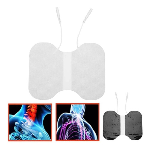 Electrodo Lumbar 2 Pz Cola De Ratón Fisioterapia Tens Ems