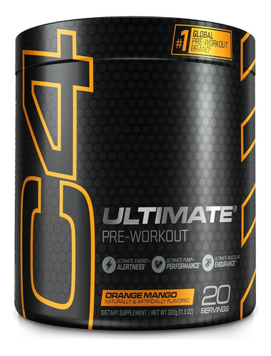 C4 Ultimate 20 Servicios Pre Entreno Original Sellado 