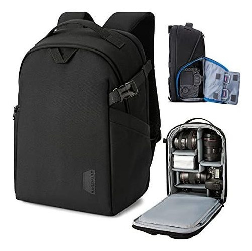 Bagsmart Camera Backpack, Dslr Slr Camera Bag Se Adapta A Po