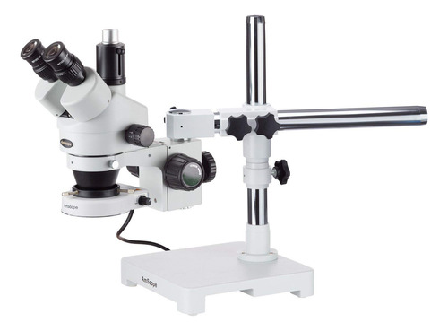 Amscope Sm-3tz-80s Microscopio De Zoom Estéreo Trinocular .