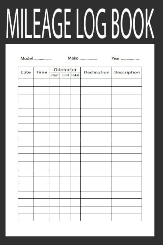 Simple Libro De Kilometraje: Kilometraje Automatico Para Reg