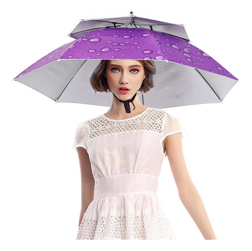 Chapéu De Guarda-chuva De Pesca, Cabeça Externa, Cabeça Dobr