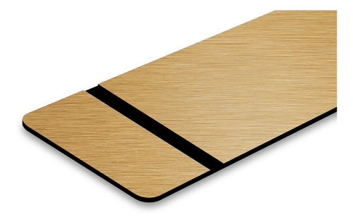 Imagen 2 de 6 de Plástico Bicapa Laserable Importado Metalizado 60x40cm