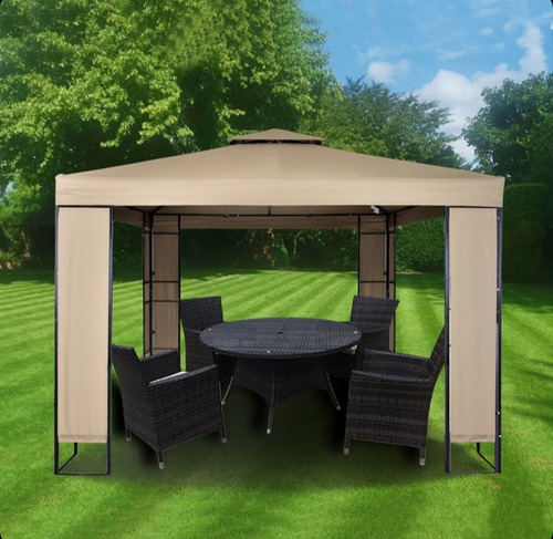 Toldos Para Eventos Bodas. Festejos 3x3 Lona Impermeable 