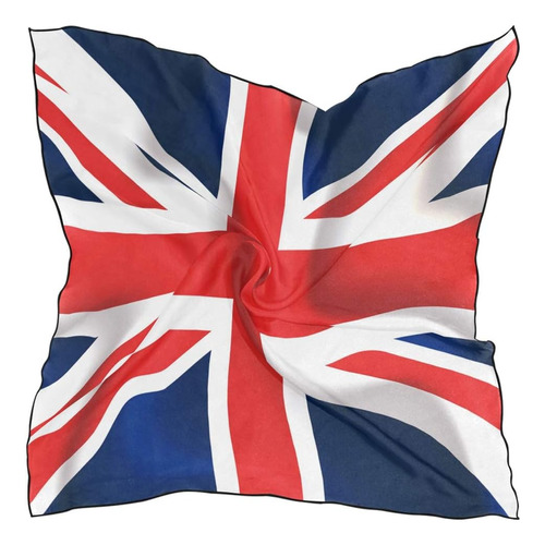 Bufanda Cuadrada De Moda Patrón De Bandera De La Unión Britá