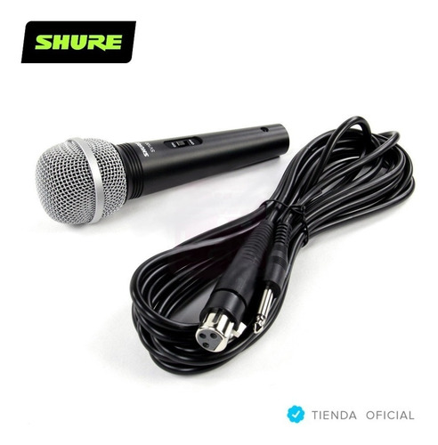 Imagen 8 de 10 de Micrófono Dinámico Shure Sv100 Multipropósito Con Cable