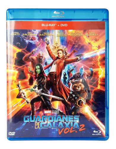 Guardianes De La Galaxia Volumen 2 Pelicula Blu-ray + Dvd