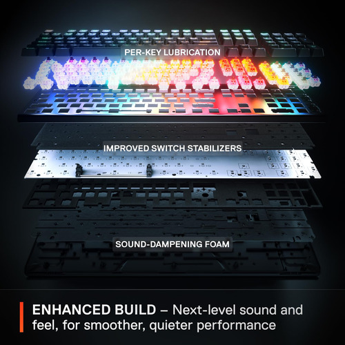 Teclado Steelseries Apex Pro Gen 3 Omnipoint 3.0 Rgb Usb-c
