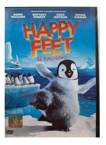 Happy Feet - Robin Williams - Dvd- Original!!!