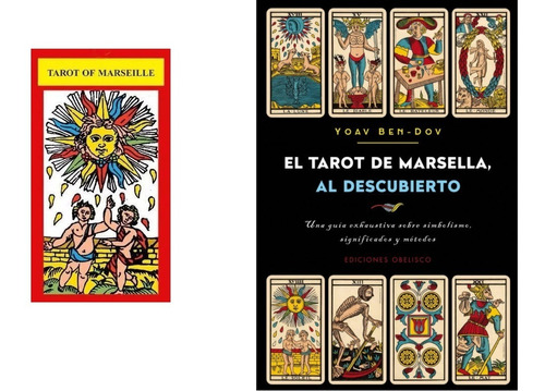 Pack Tarot Marsella - Cartas + Libro - Scarabeo / Obelisco