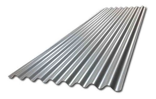 Chapa Acanalada Galvanizada C-25 | Hoja 1,10 X 6,5mtr