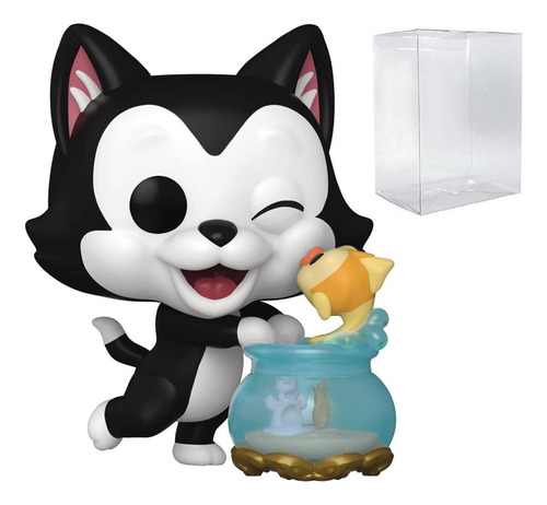 Figurita Pop! Disney Pinocho Figaro Y Cleo 9.53 Cm