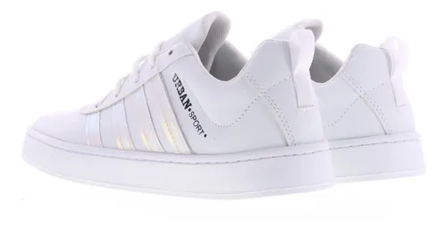 Tenis Blancos Casuales Mujer Erez