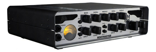 Amplificador Para Bajo De 500w Ashdown Rm-500-evo Ii Color Negro Y Plata