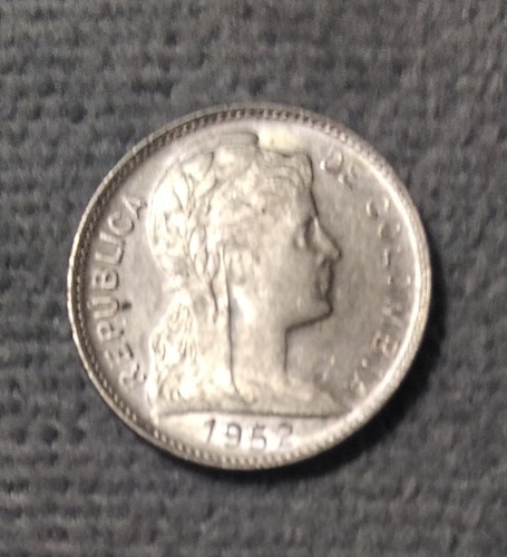Moneda De 1 Centavo Del Año 1952, Excelente Estado 