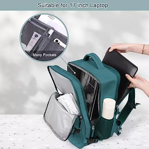  Sinaliy Mochila de viaje grande para mujeres y hombres