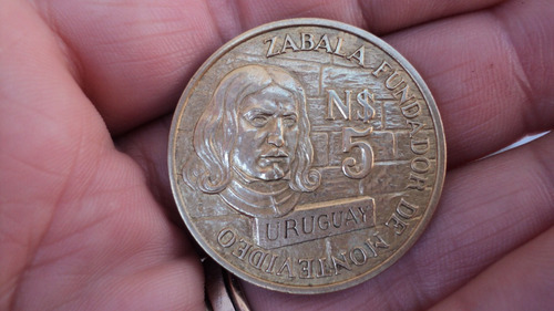 Uruguay. N$ 5. 250º De La Fundación De Montevideo. 1976
