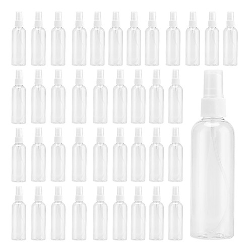 Heihak 50 Botellas De Pulverizacin Transparentes De 4.1fl Oz