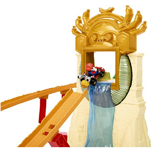 Hot Wheels The Super Mario Bros. Movie Track Set, Jungle Kin