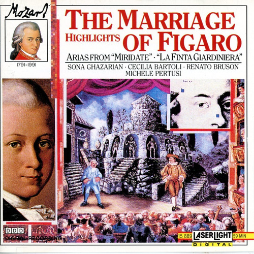 Cd Mozart - The Marriage Of Figaro 