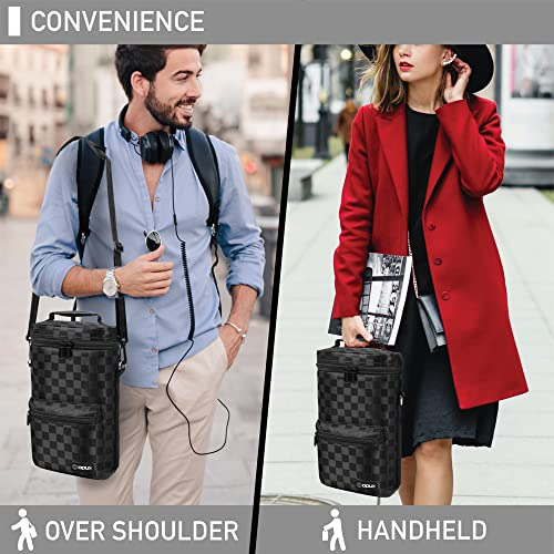 Bolsa De Vino Opux Para 2 Botellas De Vino, Con Aislamiento