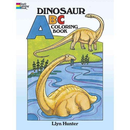 Libro De Colorear Dinosaurio Abc