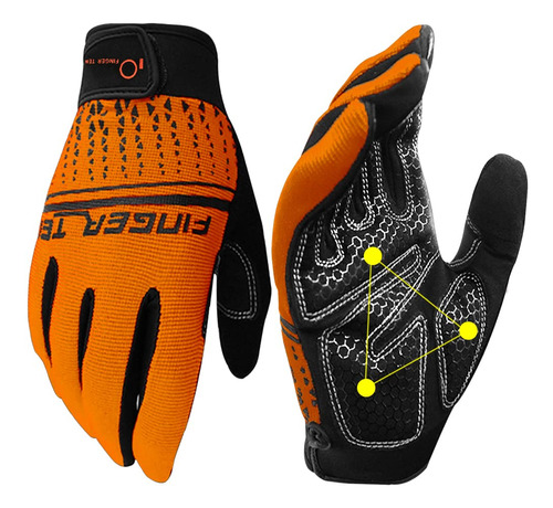 Guantes De Entrenamiento De Dedos Completos Con Pantalla Tct