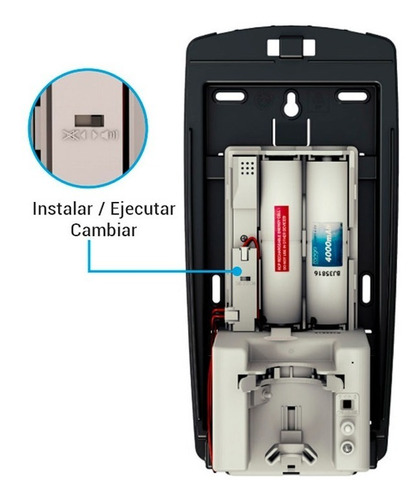 Despachador Automático De Jabón En Espuma Lumecel 1100 Ml.