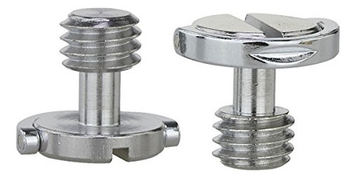 Tornillo Montaje D-ring 3/8puLG Cámara Trípode (2 Unidades)