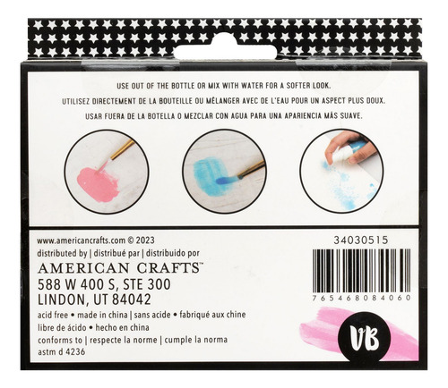 Set Medium Mixed Media Paint 38ml | Pintura Acrilica 4pz