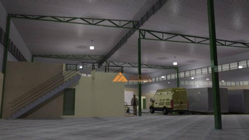 Galpão Para Alugar, 2000 M² Por R$ 21.000,00/mês - Jardim Aeroporto - Ribeirão Preto/sp - Ga0043